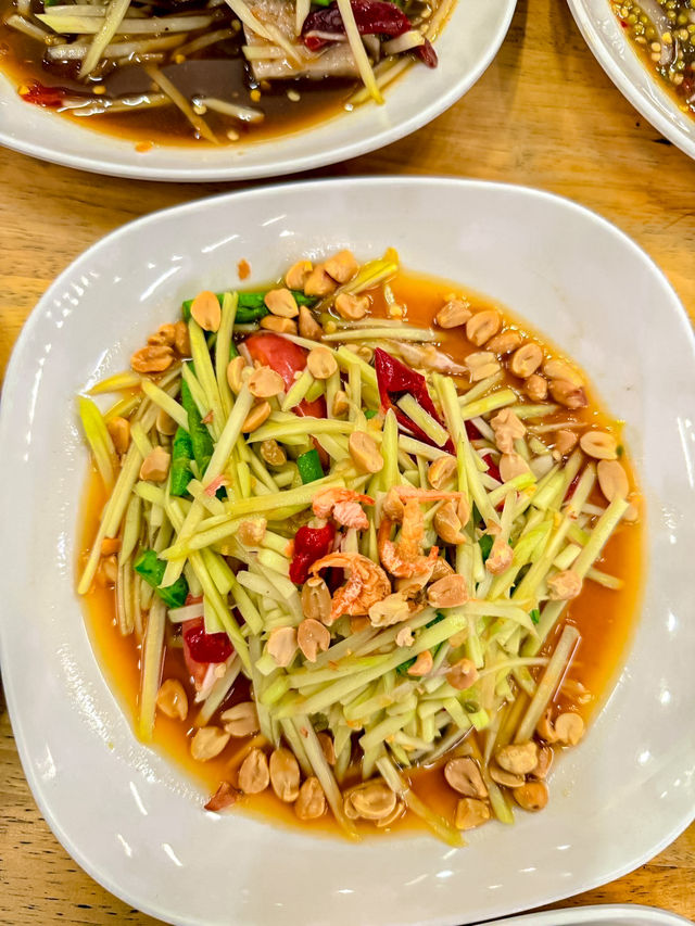  ยำสะเดิดโครตแซ่บ ปลาร้าโครตนัว ❤️‍🔥🍴🥕
