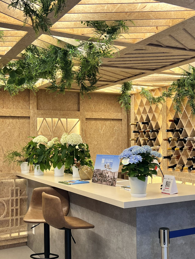 🍷走進森林系酒吧｜烏拉圭展館的自然系驚喜