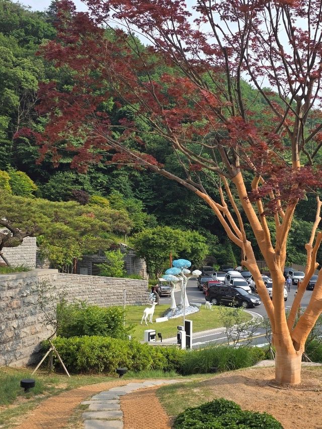 자연 속 고요한 휴식 공간