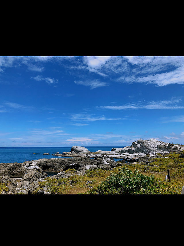 🌊 花蓮｜石梯坪：一場藍到讓人屏息的太平洋散步日記 🐚☀️