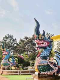 วัดท่าตอน จังหวัดเชียงใหม่ ตั้งอยู่บนเนินเขาสูง