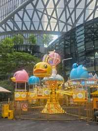 深圳有小黃鴨樂園，超可愛鴨鴨，睇得又玩得