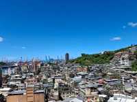 Beautiful views at the top of Keelung Tower, Taiwan