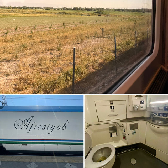 【ウズベキスタン】おもてなし満点✨ 快適✨長距離移動は高速鉄道✨