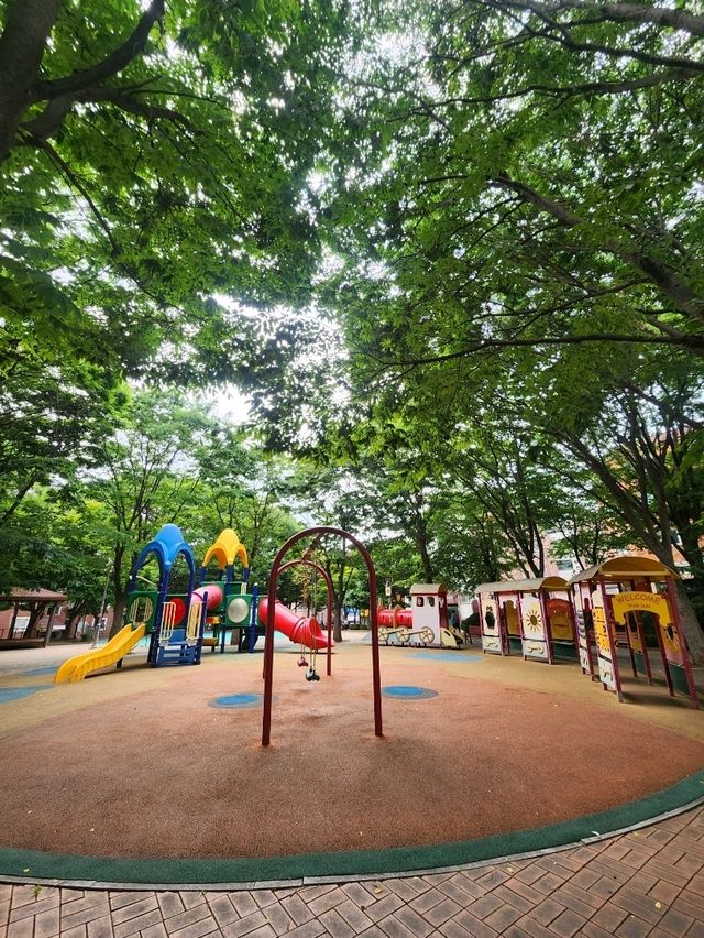 🌳잠시 휴식하기 좋은 군포 금정동 작은공원, "느티울어린이공원"🌳