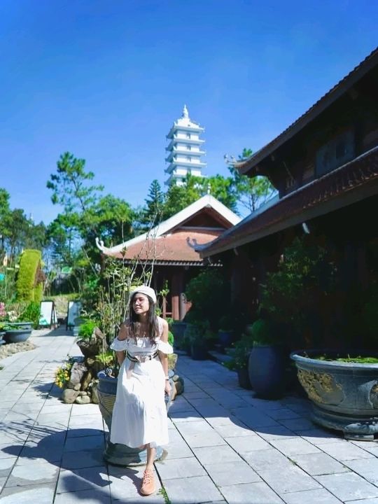 ร้านน้ำชาตรงทางขึ้นวัดบนบานาฮิลล์