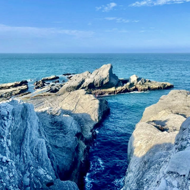 有種旅行叫幸福～日暮西山的石梯坪看海
