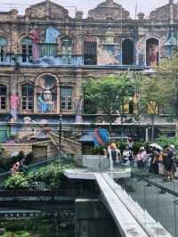 The murals at the KL River of Life