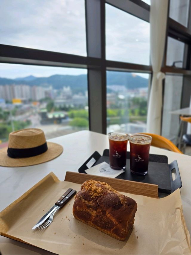 수국트리 포토존이 예쁜 기장 정관카페💜