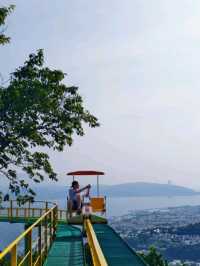 神戶須磨浦山上遊樂園🎢🌊 山頂有單軌車