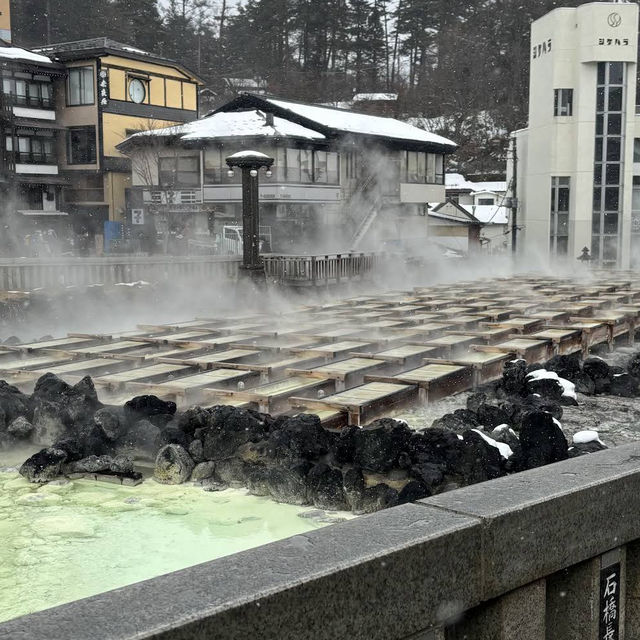 【群馬/草津🇯🇵】日本三名泉のひとつ♨️草津温泉