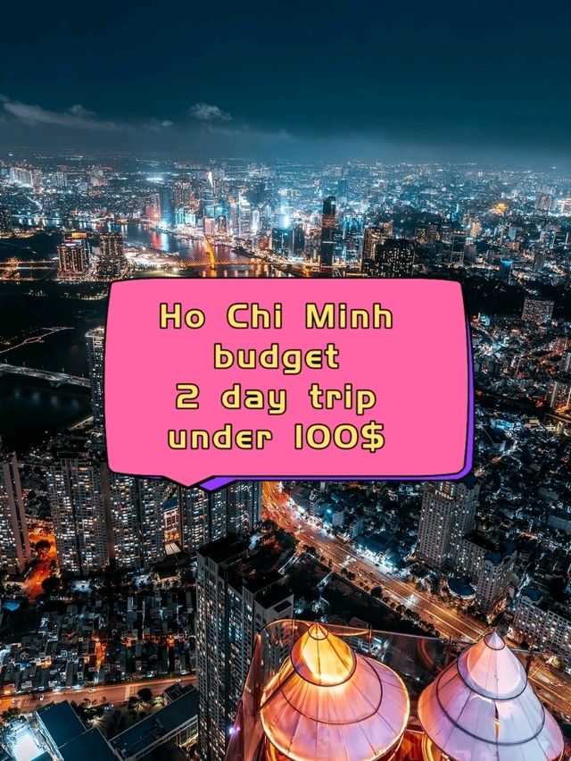 🇻🇳✨ “2 Days in Ho Chi Minh City: Pho, History & Rooftop Views Under $200”