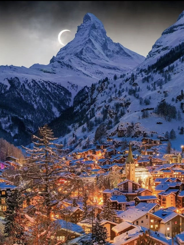 以為🇨🇭瑞士夏天夠美了，直到看到冬天的它