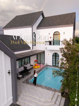 🌲English style pool villa in Khao Yai, starting at 5,900.-🏡