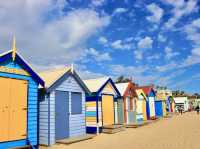 Where the Sea Meets the Iconic Bathing Boxes: Brighton Beach