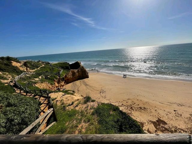 Relaxing at the Coastal Beauty of Olhos de Água