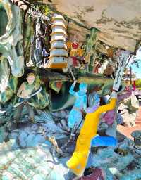 Dramatic Expressions of the Tale of Madam White Snake at Haw Par Villa