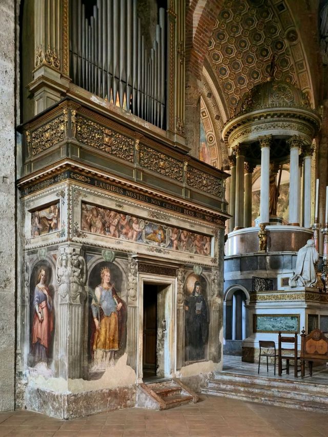 An Ancient Basilica Filled with Peace in Lombardy