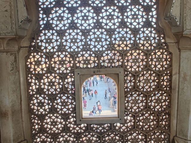 金黃山城中的摩揭陀傳奇#琥珀堡（Amber Fort）-印度捷布 (Jaipur)