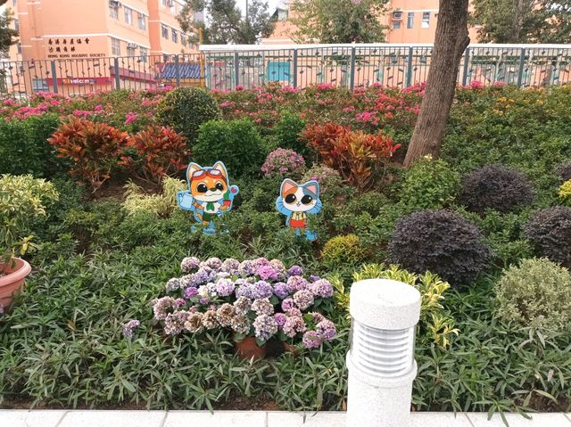 沙頭角，也許是最多康文署吉祥物供打卡的地方
