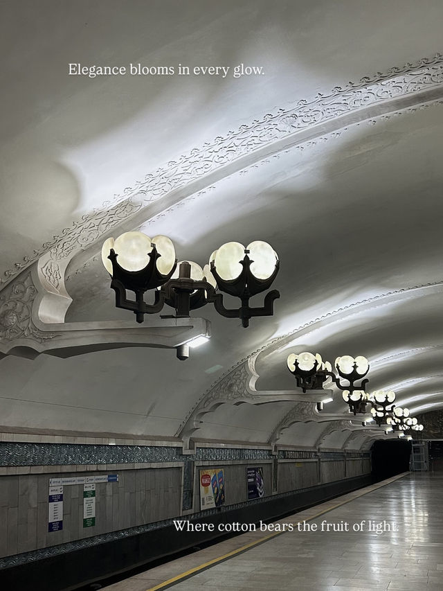 🇺🇿【Tashkent Metro】地下に広がる美術館