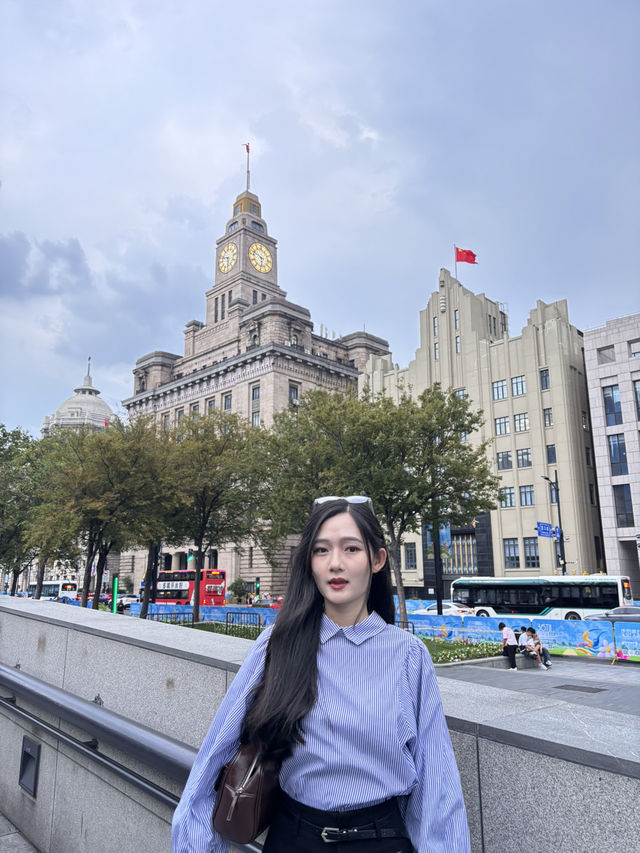 ชิลริมน้ำที่ The Bund ชมหอไข่มุกและแสงไฟตึกระฟ้า