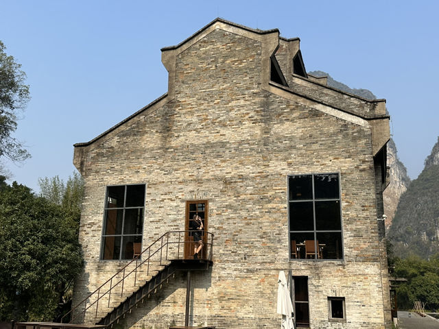 在陽朔的工廠住了三天