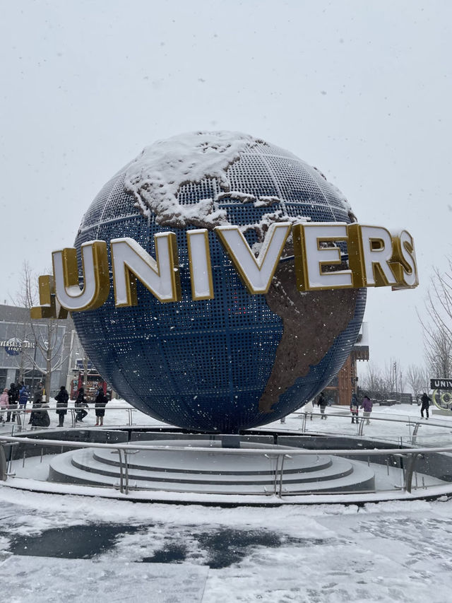 Already looking forward to snowy Universal Studios Beijing! ❄️❄️