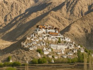 Thiksey Monasteryの朝