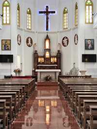 中山粉色教堂Citywalk 💕 天主教聖母無原罪堂