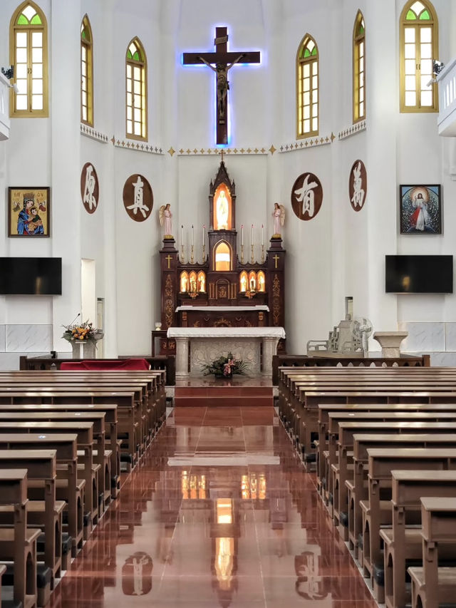 中山粉色教堂Citywalk 💕 天主教聖母無原罪堂 中山粉色教堂Citywalk 💕 天主教聖母無原罪堂