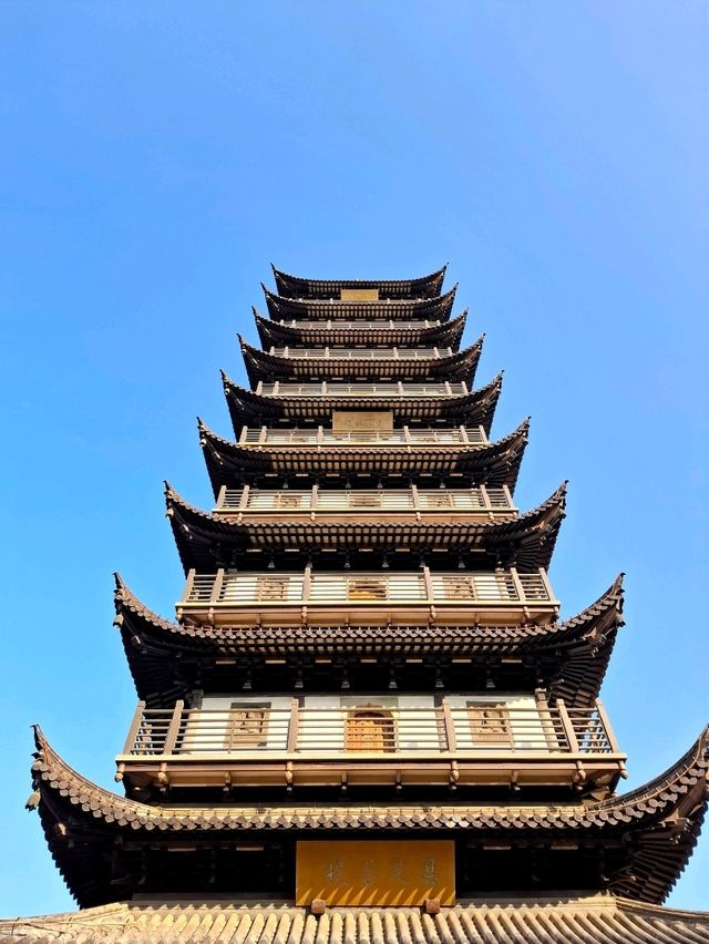 Beautiful Zhenru Temple