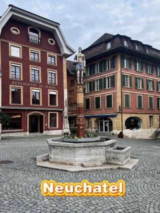 🏘️ Old Town Neuchâtel – เมืองเก่าที่เต็มไปด้วยเสน่ห์และเงียบสงบที่สุดแห่งหนึ่งของสวิตเซอร์แลนด์ 