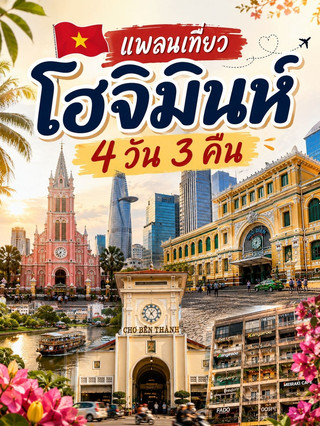  4天3夜胡志明市旅遊計畫