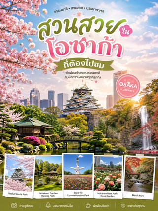 大阪必去靚公園推介。