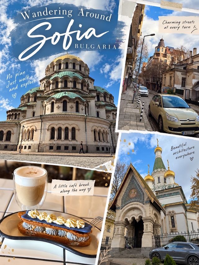 No Plan, Just Walk Around Sofia 🇧🇬 No Plan, Just Walk Around Sofia 🇧🇬