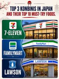 TOP 3 KONBINI IN JAPAN 🇯🇵🍙30 MUST TRY CONVENIENCE STORE FOODS