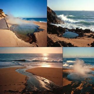 Spades, Tides, and Thermal Waters on the Sand