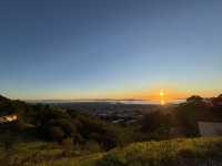 2025舊金山柏克萊大學最佳欣賞夕陽景點：Grizzly Peak Vista Point