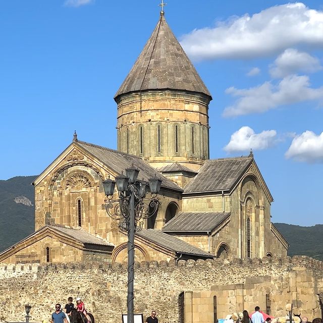 Mtskheta - former capital city of Georgia. 