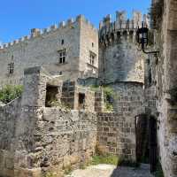 Rhodes island, Greece. The old town.