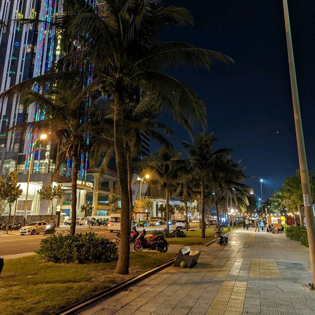 My Khe beach on the Da Nang beachfront 