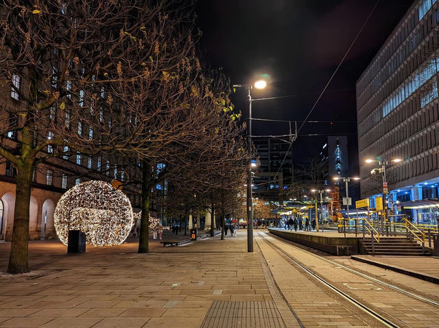 Christmas in St. Peter's Square Manchester 🎄