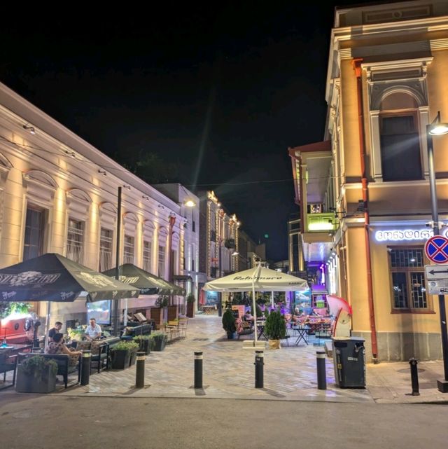 Tbilisi city night time 🌆