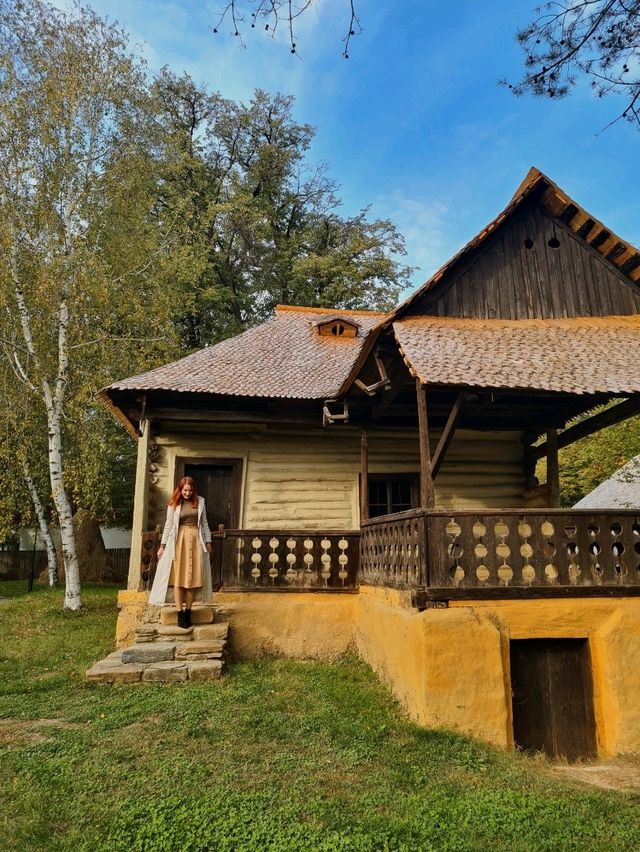 🍂 The Village Museum in Bucharest – A Peaceful Autumn 