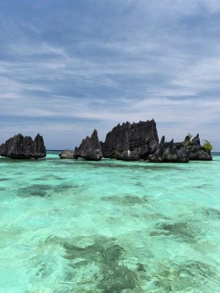Another paradise lagoon near Misool Island.