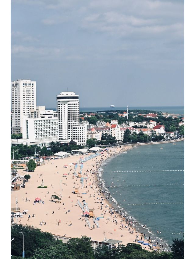 青島第一海水浴場|一個把浪漫發揮到極致的城市