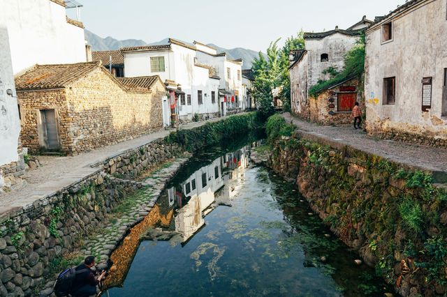 沉浸山鄉古鎮的淳樸之美