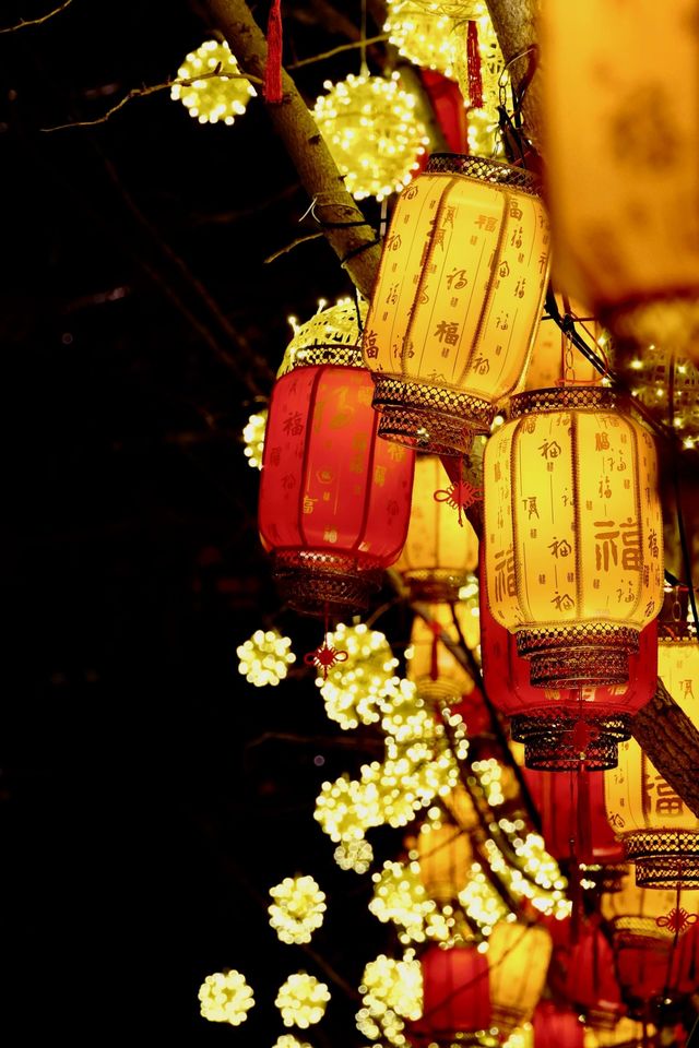 華燈初上，龍華寺的夜景殺瘋了