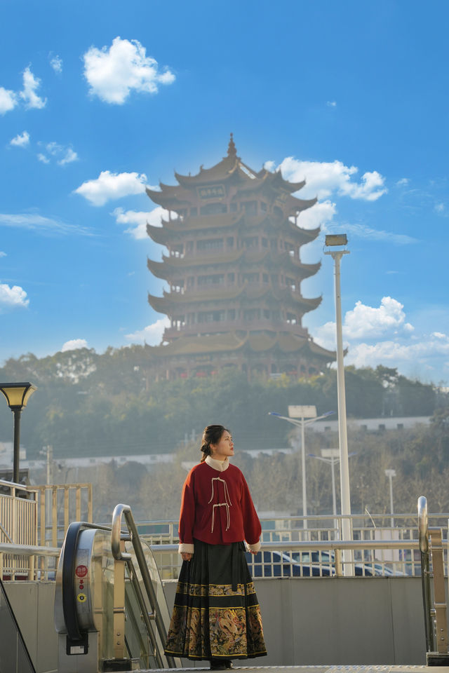 黃鶴樓新機位！這樣walk壓根沒人也不排隊！